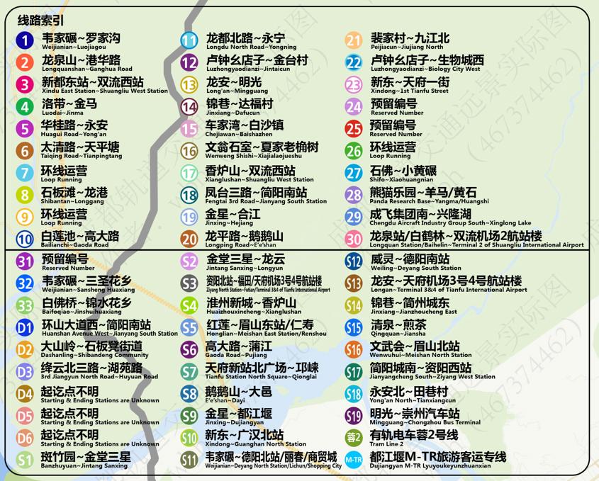 成都地铁23号线最新线路图详解